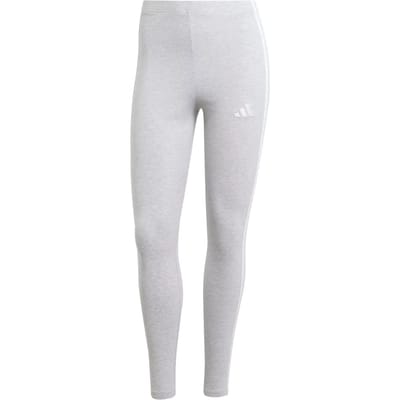 Adidas Sportswear Essentials 3-Stripes Katoenen Legging - Dames - Grijs