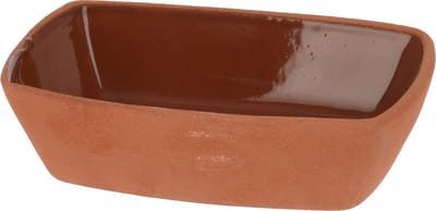 Tapasschaaltje/serveerschaaltje - Terracotta - 170 ml - 13 x 9 cm