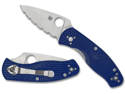 Spyderco Zakmes Persistence Lightweight Blue CPM S35VN SE