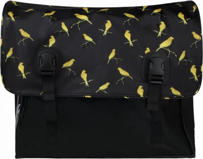 BECK Classic - Dubbele Fietsstas - Gold Birds - 46L