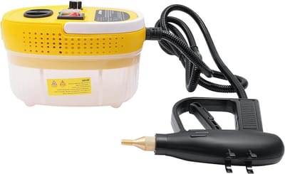 Stoomreiniger - Hogedruk reiniger - Thuis schoonmaken - 2500W vermogen - 1.2 liter tank - Geel