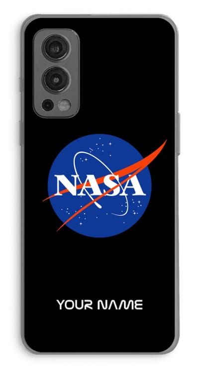 Gepersonaliseerd - Case Company® - Hoesje geschikt voor OnePlus Nord 2 5G hoesje - NASA - Soft Cover Telefoonhoesje - Bescherming aan alle Kanten en Schermrand