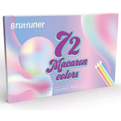 72 Delige Macaron Kleurpotlood Collectie Zachte Pastel Kleurpotloden Collectie Kleurpotloden Kleur voor School Schetsen Kleuren Kunstbenodigdheden Praktisch Gebruik gray