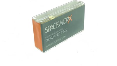 Spaceworx - Punaises Messing Verguld - Goudkleurig - 9.5 mm - 100 stuks