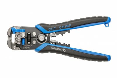 Högert HT1P182 - Automatische Isolatietang - 0.05-10.0 mm² - 210 mm - Gehard SK5 Staal