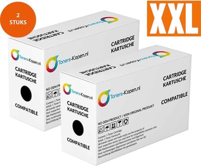 HP CE285A - Toner Zwart 2-pack - 6.000 pagina's totaal - Huismerk Compatible - Geschikt voor HP LaserJet M1130MFP Series HP LaserJet M1132MFP HP LaserJet M1134MFP HP LaserJet M1136MFP HP LaserJet M1137MFP HP LaserJet M1138MFP HP LaserJet M1139MFP