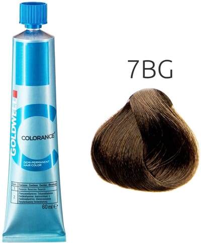 Goldwell - Colorance - Color Tube - 7-BG Mid Blonde Beige Gold - 60 ml
