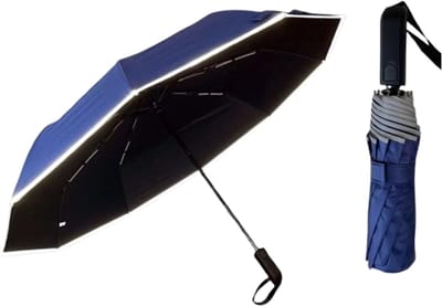 Umbrella windproof umbrella, sun protection, pocket umbrella, windproof, rainstorm proof, automatic opening and closing, 190T nylon umbrella, waterproof, unisex, compact and lightweight, 10 bone