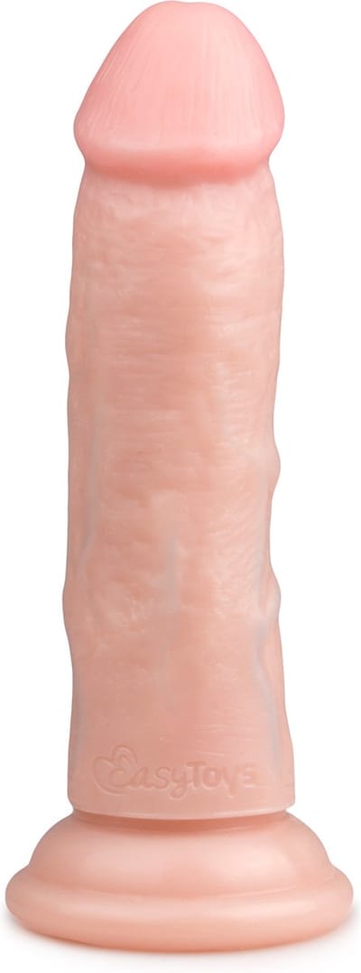 EasyToys - Realistische Dildo met Zuignap - 15,5 cm - Dildo's - Sex Toys voor Vrouwen en Mannen - Dildo Mannen Anaal - Beige