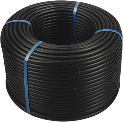 Druppelslang - Irrigatiebuis - Planten Besproeien - Gelijkmatige Waterafgifte - 100 Meter - Zwart