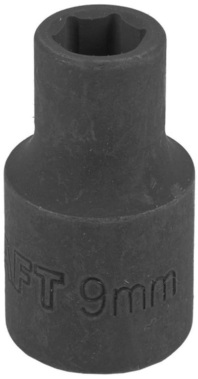 Forcekraft - Dopsleuteldop - 1/2" 9mm - Zeskant