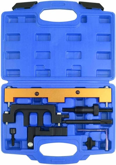 Motor Instelgereedschap - Distributieketting Gereedschap - Nokkenas Verstellen - Robuust Staal - 2.5 Kilogram - Blauw