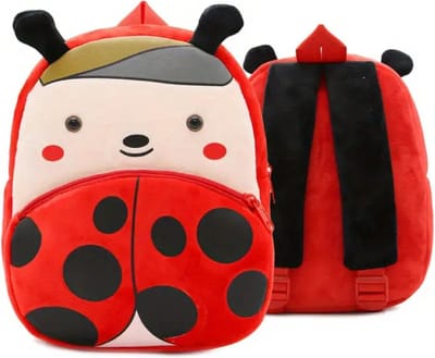 Livano Kinder Rugzak - Jongen - Meisje - Schooltas - Backpack - Lieveheersbeestje
