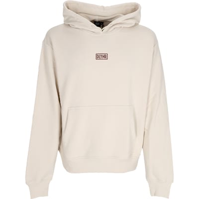 Lichtgewicht sweatshirt met capuchon voor heren, 3D Box-logo, hoodie, beige