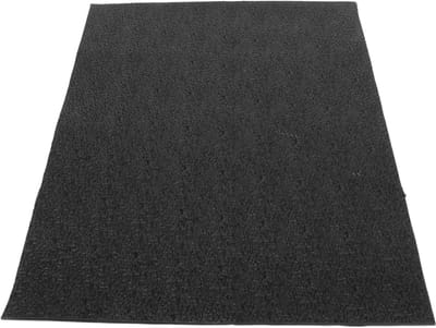 Schoenzool Reparatie Plaat - Zachte Elastische Rubber - Schoenen Vernieuwen - Hoge Flexibiliteit - 56x36cm - Zwart