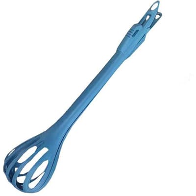 Multifunctionele Eierklopper Garde Melk Pasta Tangen Voedselklemmen Mixer Handmatige Roerder Keuken Crème Bakgereedschap Keukenaccessoires gray