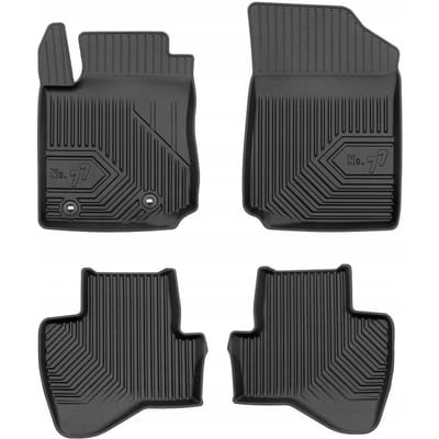 FROGUM No.77 TOYOTA AYGO II Automat – Rubberen automatten – Perfecte pasvorm – Hoge rand – Slijtvast TPE