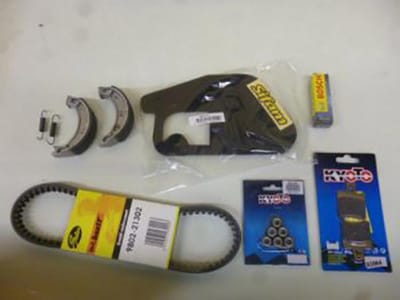 sifam service kit voor scooter mbk 50 cw ln booster naked 12p 2004 tot 2014 nieuw