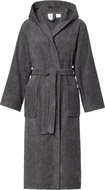 Ladeheid Dames met Capuchon - Wasmachine bestendig - 100% Katoen - Badstof - Grafiet – S - LA-LA40-225-DG