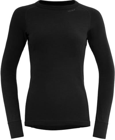Devold Of Norway Duo Active Merino 205 T-shirt Met Lange Mouwen Zwart L Vrouw