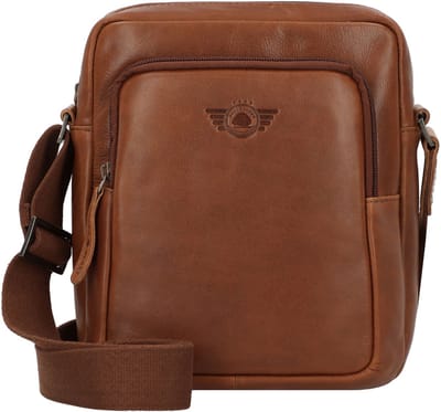 Greenburry Vintage Crossbody tas Leder 20 cm - Jongens - natur