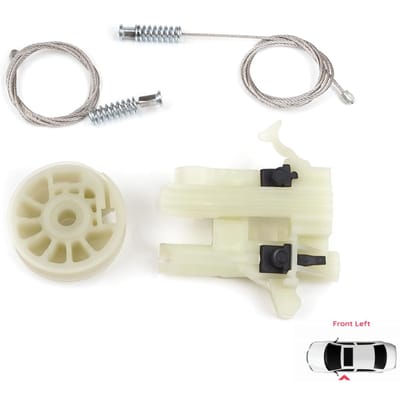 BWR5231 Kit de réparation de lève-vitre avant gauche pour Fiat 500 2007-On 2/3 portes Hayon Cabriolet 68070267AD