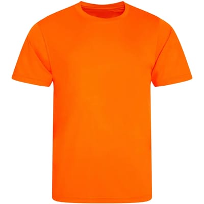 Herensportshirt 'Cool Smooth' Electric Orange - XS
