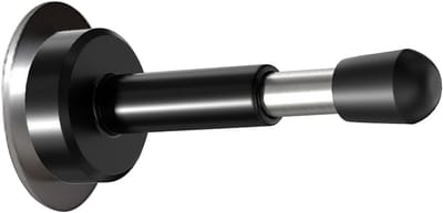 Verstelbare Deurstopper Zonder Boren - Solide Metalen Wandbescherming met Rubberen Buffer - Heavy Duty Deurbeschermer