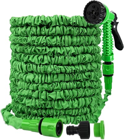 Flexibele Tuinslang - 7 functies spray - 30m - voor tuinieren, autowassen