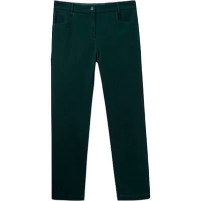 White Stuff Sienna Stretch Trousers Dark Green Maat: 22 REGULAR | Chino's Outlet | Dames | Groen