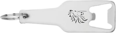 Akyol - paard flesopener - Paarden - paarden liefhebber - gegraveerde sleutelhanger - paarden speelgoed meisjes en jongens - paarden spullen - gepersonaliseerd - sleutelhanger met naam - 105 x 25mm
