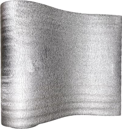 Naturn Living Radiatorfolie - 500 x 50 cm - Isolatiefolie - Radiator Folie - Warmtebehoud - Verlaag je Gasverbruik - Makkelijke en snelle bevestiging - Zilver