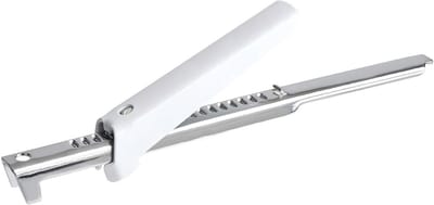 Dailygoods- Flesopener - Voedselveilig Roestvrij Staal - Verstelbaar - Glazen Opener - 19,9 x 2 cm - Lichtgewicht 100 g - Potopener