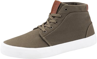 OMBRE Schoenen - Veters - Effen Olijf 40