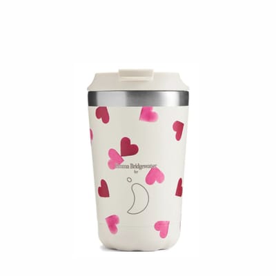 Chillys Original - Beker - Koffie-to-go - 340ml - Emma Bridgewater Pink Hearts