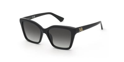 Nina Ricci SNR479 Nero lucido 54/17/140 WOMAN Zonnebrillen