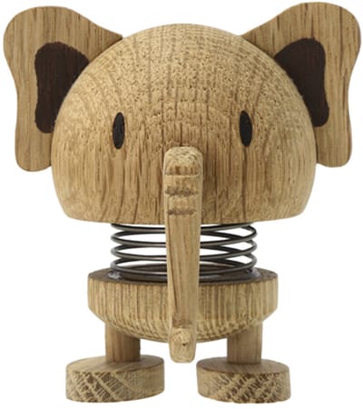 Hoptimist Elephant Hoptimist 6 x 6,5 x 6,9 cm S Oak