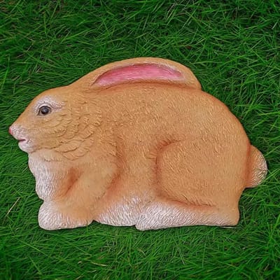 Tuinopstapsteen Dier - Decoratieve steen - Tuinpad Aanleggen - Antislip Hars - 1 Stuk - Bruin