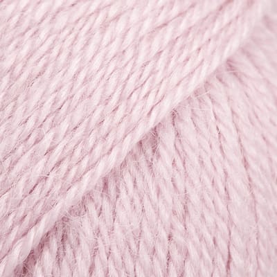 DROPS Alpaca Uni Colour - 3112 zacht roze - Wol Garen