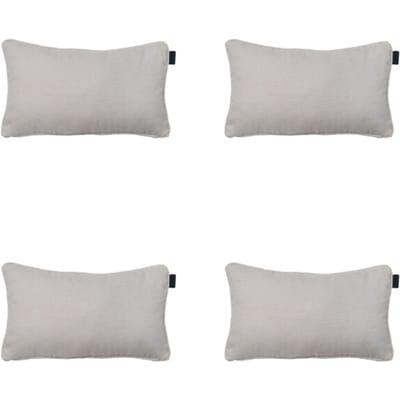 Madison - Sierkussen Napels taupe - Ca. 30x50 cm - Set van 4