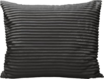 Zelesta Groovebed Kussenslopen Anthracite - Kussenslopen 60 x 70 set van 2