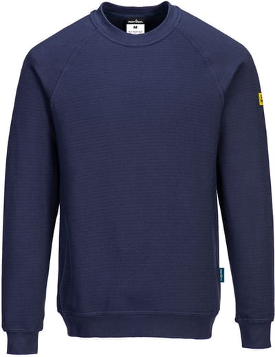 Portwest Anti-statisch ESD Sweatshirt AS24 - Marine - XXL
