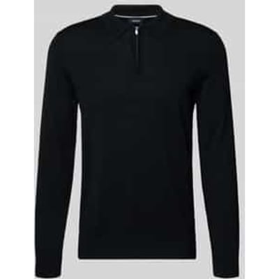 Gebreide pullover van scheerwol met polokraag model 'Dondor'
