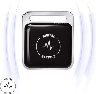 Digital Nativez Bluetooth tracker - compacte Tag - Bluetooth - Koffer Tag - geschikt voor Android en IOS - Geen abonnement - Waterdicht - Wereldwijde dekking - inclusief keykoord en batterij -