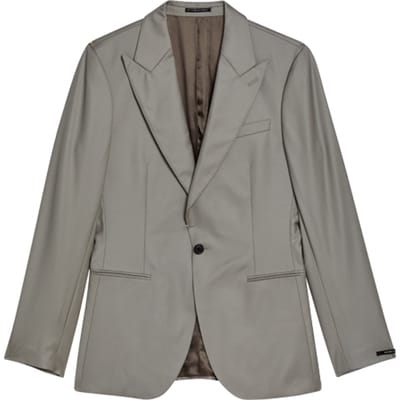 Reiss Hiked Taupe Blazer Maat: 38 | Blazers Outlet | Heren | Grijs