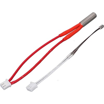 Verwarmingsstaaf Thermistor Kit 24V 40W Verwarmingsbuis en 100K 3950B Thermistor voor Sermoon V1 V1 Pro red