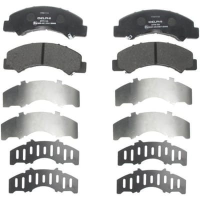 Remblokset DELPHI LP2770, achter