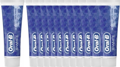 12x Oral-B Tandpasta 3d White Arctic Fresh 75 ml
