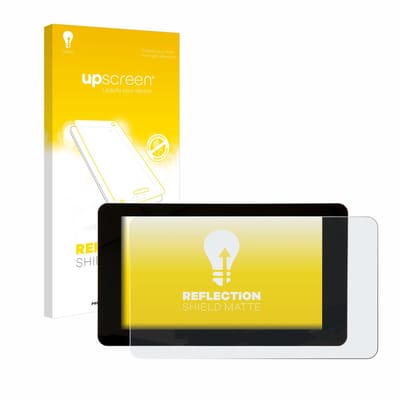 upscreen - Screenprotector voor Raspberry Pi Touchscreen 7" - Folie Beschermfolie anti glare matte