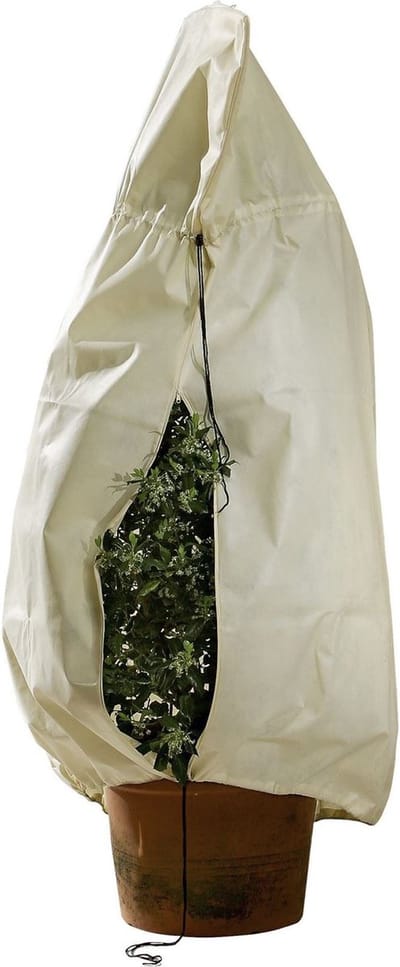 BioGreen Plantenhoes XXL - 180 x 120 cm - geschikt voor planten tot diameter 76 cm - Beschermt tegen allerlei weersomstandigheden - Geschikt voor planten tot 180 cm en Ø 76 cm - Afmetingen winterbeschermhoes: H180 x B120 cm
